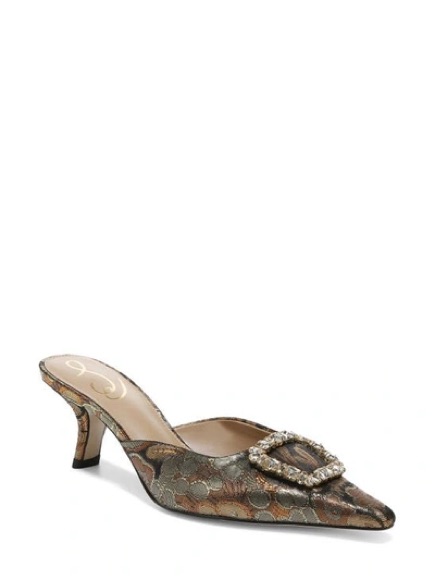 Sam Edelman Brit Jewel Brocade Kitten Heel